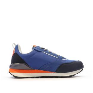 Baskets Bleu/Blanc/Orange Homme Lotto Twenty 5