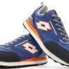 Baskets Bleu/Blanc/Orange Homme Lotto Twenty 5