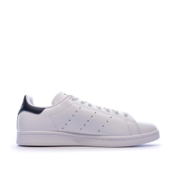 Baskets Stan Smith Blanches/Marines Homme Adidas M20325
