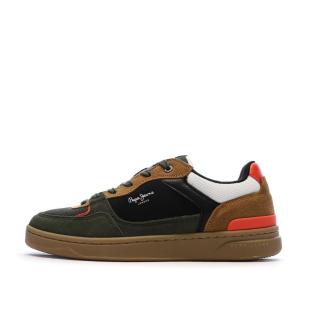 Baskets Kaki/Camel Homme Pepe jeans Kore Skate
