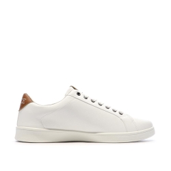 Baskets Blanches/Camel Homme US Polo ASSN High-top