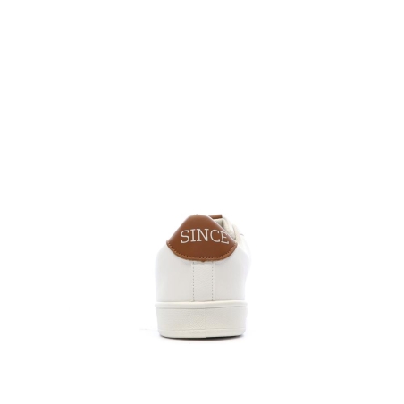 Baskets Blanches/Camel Homme US Polo ASSN High-top