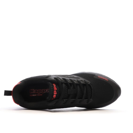 Baskets Noires/Rouges Homme Kappa Myagi