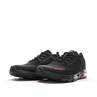 Baskets Noires/Rouges Homme Kappa Myagi