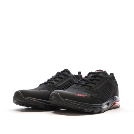Baskets Noires/Rouges Homme Kappa Myagi