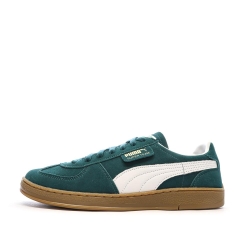 Baskets Vertes Homme Puma Super Team Sd