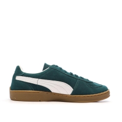 Baskets Vertes Homme Puma Super Team Sd