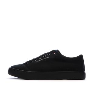 Baskets Noires Homme Tommy Hilfiger Th Hi Vulc Low Core