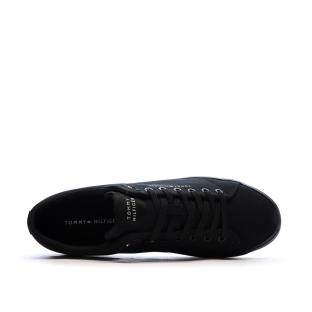 Baskets Noires Homme Tommy Hilfiger Th Hi Vulc Low Core