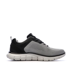 Baskets Grise Homme Skechers Track - Broader