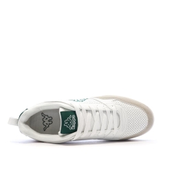 Baskets Blanches/Beiges/Vert Homme Kappa Logo Manis