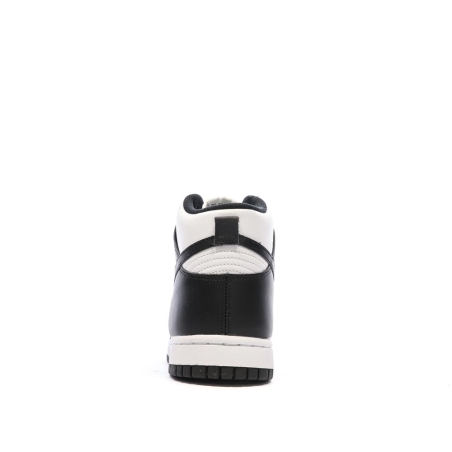 Baskets Blanches/Noires Homme Nike Dunk Hi