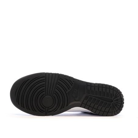 Baskets Blanches/Noires Homme Nike Dunk Hi