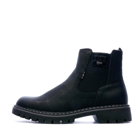 Bottines Noires Homme Relife Jubilor