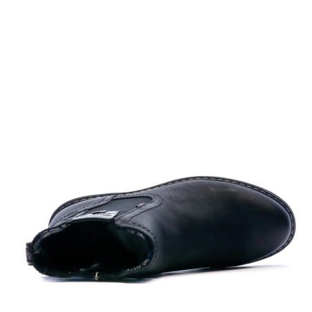 Bottines Noires Homme Relife Jubilor