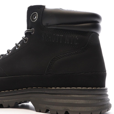 Boots Noir Homme Schott Elland