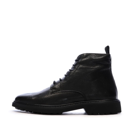 Bottines Noires Homme Geox Cannaregio