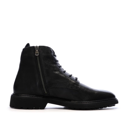 Bottines Noires Homme Geox Cannaregio