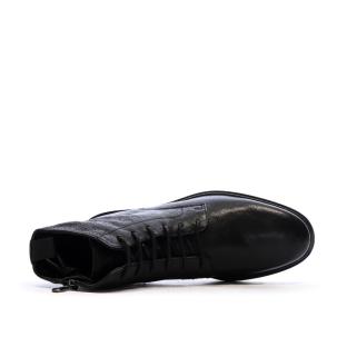 Bottines Noires Homme Geox Cannaregio
