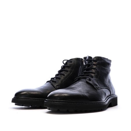 Bottines Noires Homme Geox Cannaregio