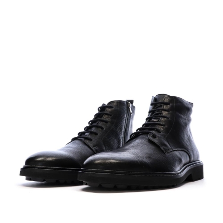 Bottines Noires Homme Geox Cannaregio