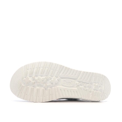 Chaussures Bleues/Grises Chiné Homme Hey Dude Wally Jersey