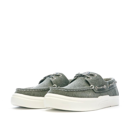 Chaussures bateaux Grises Homme TBS WALLENE