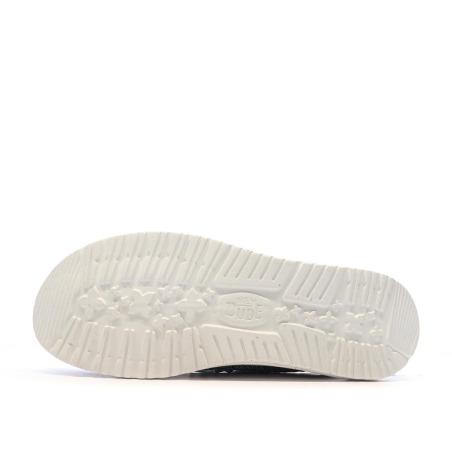Chaussures Grises chiné Homme Hey Dude Wally Sport Mesh