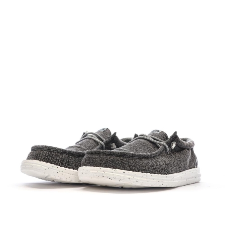 Chaussures Grises chiné Homme Hey Dude Wally Sport Mesh