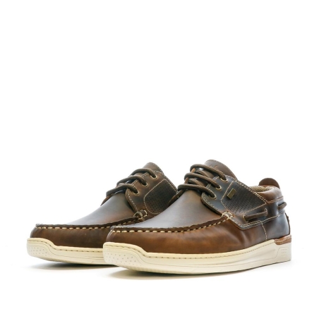 Chaussures bateaux Marron Homme TBS MATBOAT
