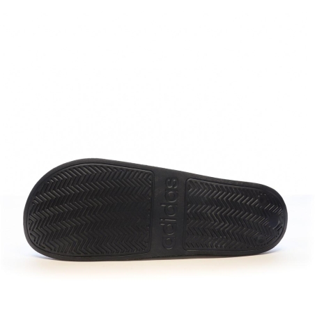 Claquettes Noires/Blanches Homme Adidas Adilette Shower1