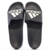Claquettes Noires/Blanches Homme Adidas Adilette Shower1