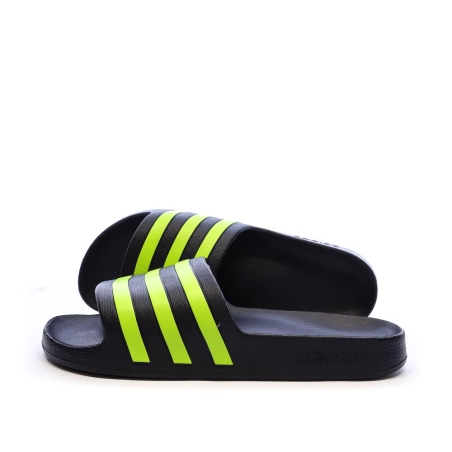 Claquettes Marine/Jaunes Homme Adidas Adilette