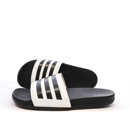 Claquettes Noires/Blanches Homme Adidas Adilette GZ5893