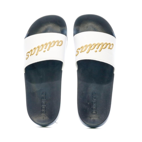 Claquettes Blanche/Marine Homme Adidas Shower GZ5930
