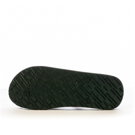 Tongs Noires/Rouges Homme Tommy Hilfiger Rubber