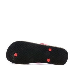Tongs Noir/Rouge Homme Beppi Slipper