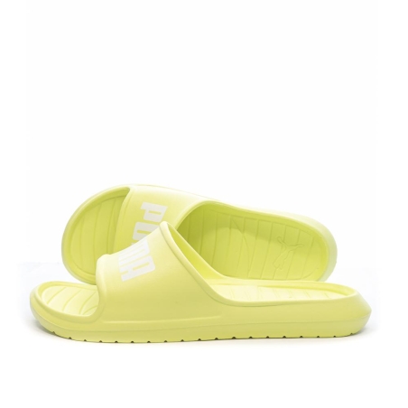 Claquettes Jaunes Homme Puma Divecat V2 Lite