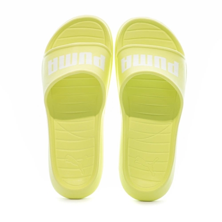 Claquettes Jaunes Homme Puma Divecat V2 Lite