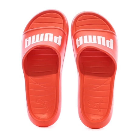 Claquettes Rouge Homme Puma Divecat V2 Lite