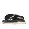 Tongs Noires/Blanches Homme Adidas Comfort Flip