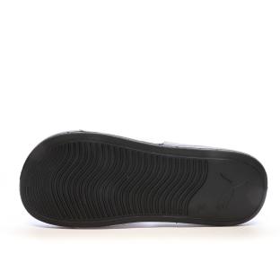 Claquettes Blanche/Noire Homme Puma Popcat 20