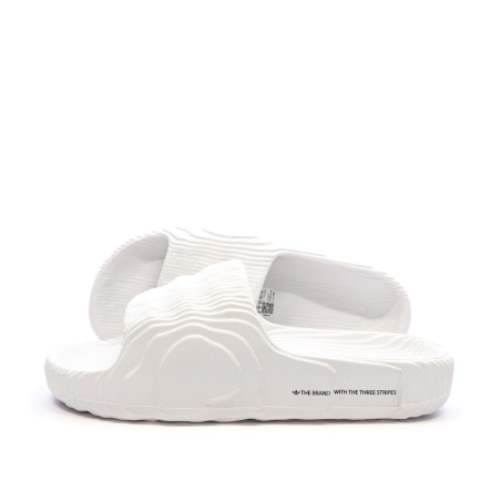 Claquettes Blanches Homme Adidas Adilette 22