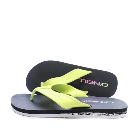 Tongs Noir/Vert Homme O'Neill Arch Surplus