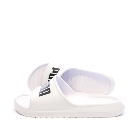 Claquettes Blanches Homme Puma Divecat V2 Lite
