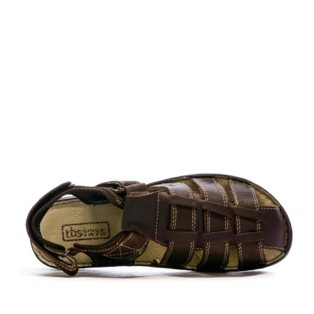 Sandales Marron Homme TBS Galhow