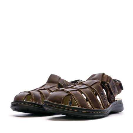 Sandales Marron Homme TBS Galhow