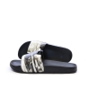 Claquettes Blanches/Noires/Argent Homme Puma 308368