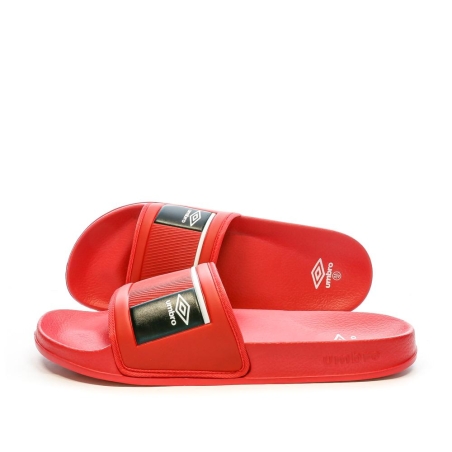 Claquettes Rouge Homme Umbro Raven