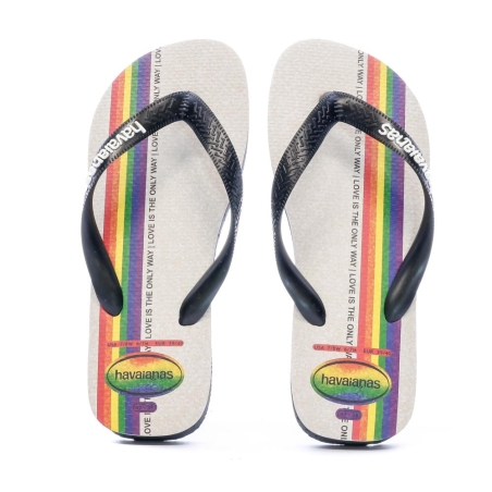 Tongs Blanches Mixte Havaianas Top Pride